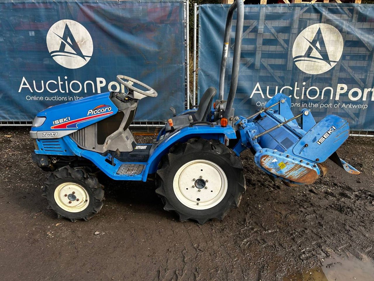 Mini tractor Iseki TC13 PICCORO Diesel 13hp with cultivator