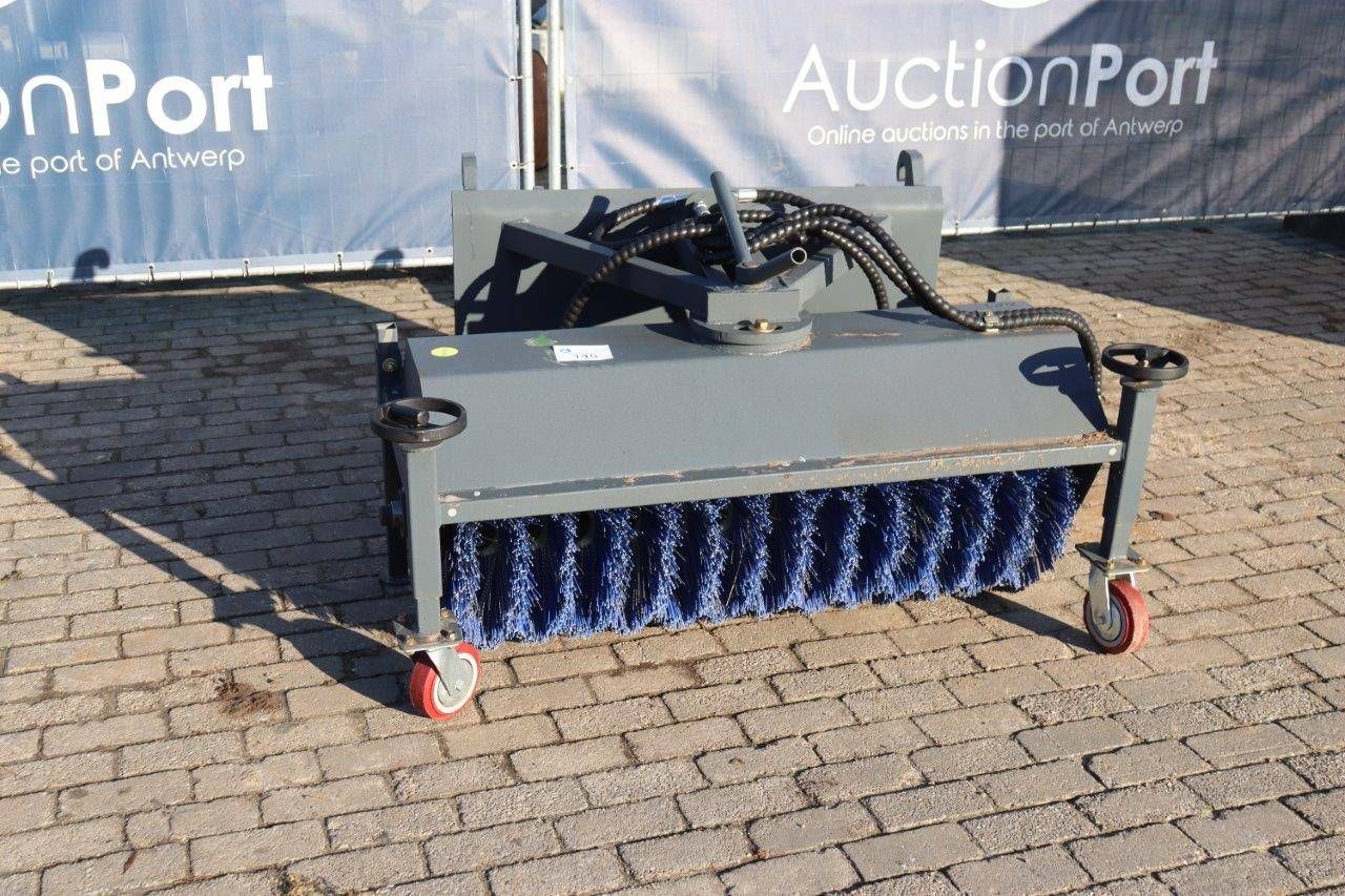 Sweeping brush attachment