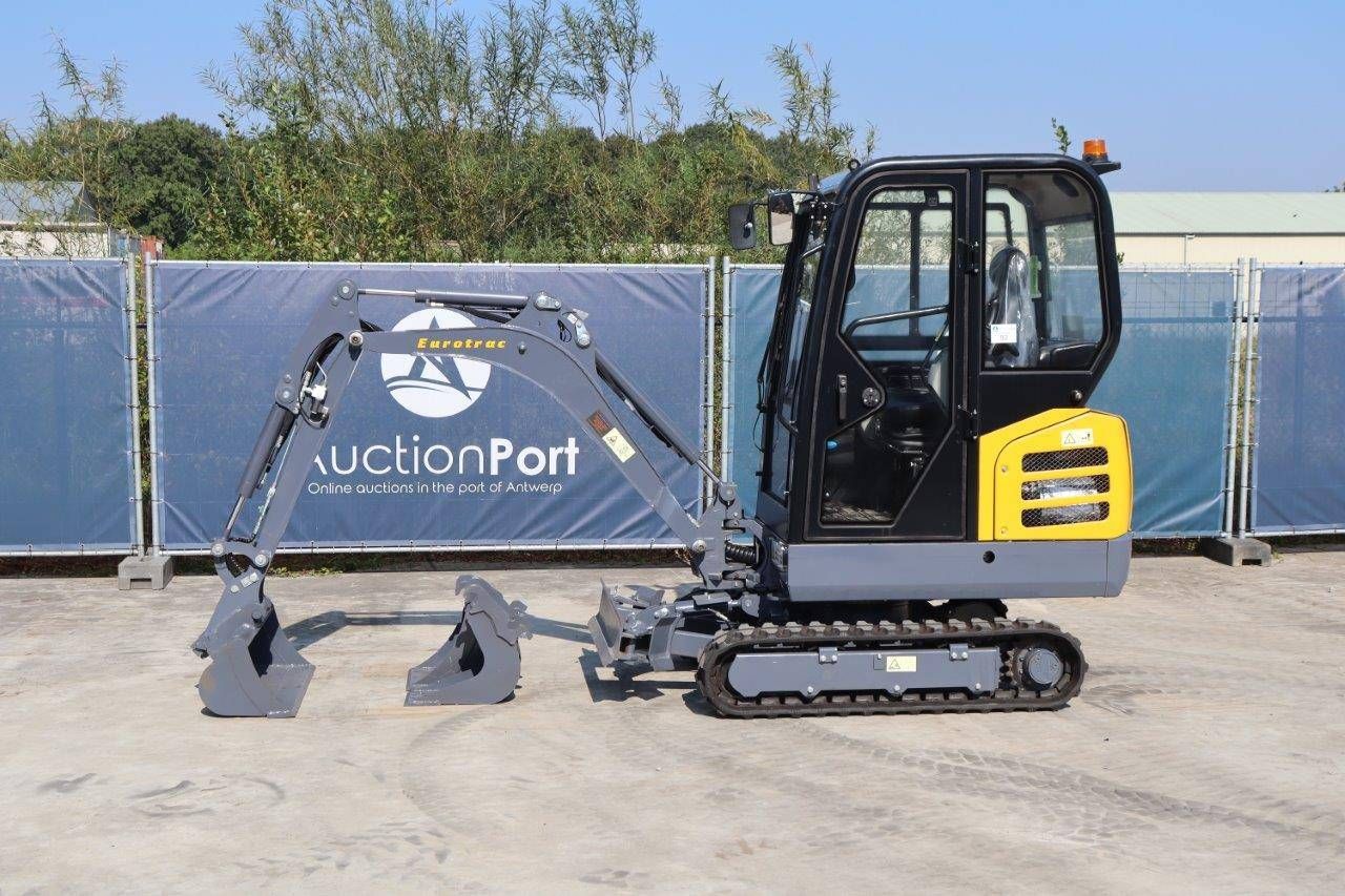 Mini excavator Eurotrac HE18C-1 Diesel 19hp 2022 New