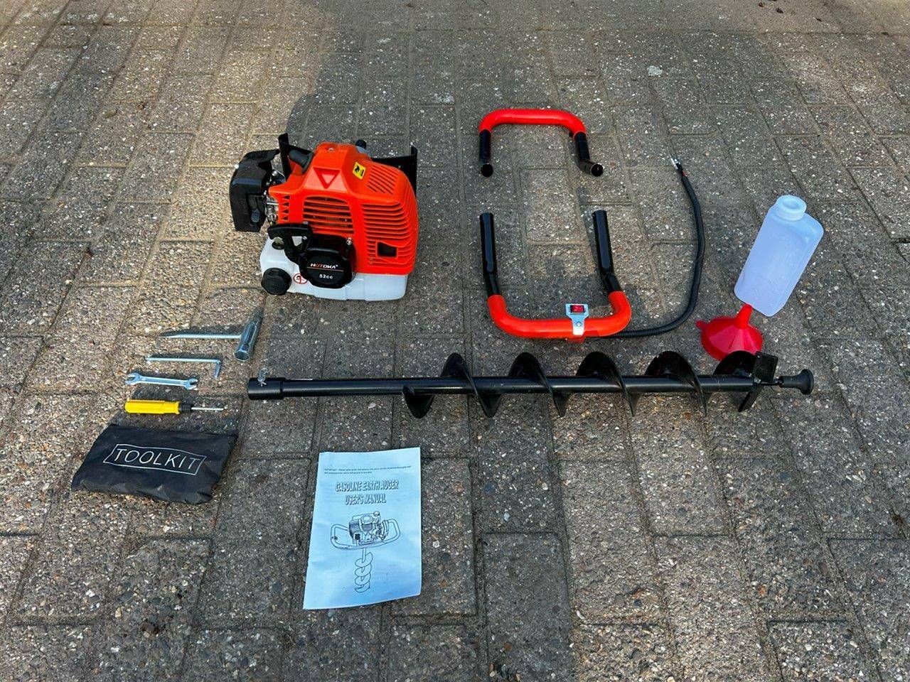 Earth auger Hotoka Petrol incl. drill 100mm