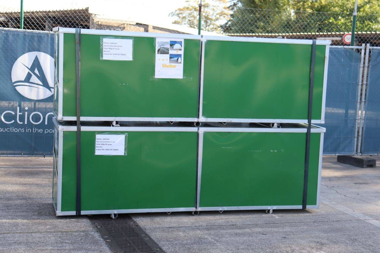 Storage tent 408020R 12.2x24x6.1m 2 pieces