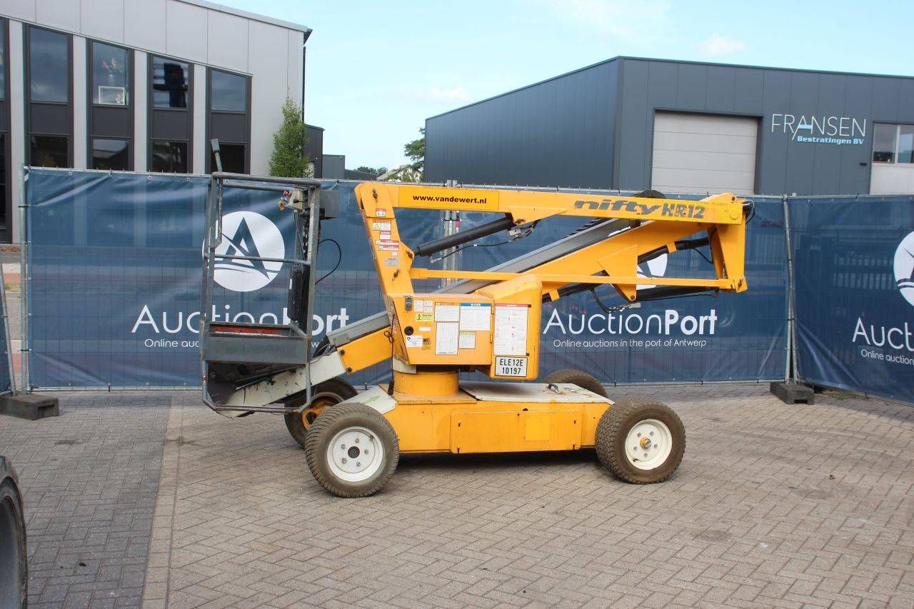 Nifty HR12NE Articulated Boom Lift 12m Electric 2012