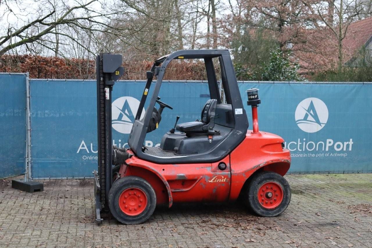 Forklift Linde H40D Diesel 4000kg 3.25m 1990