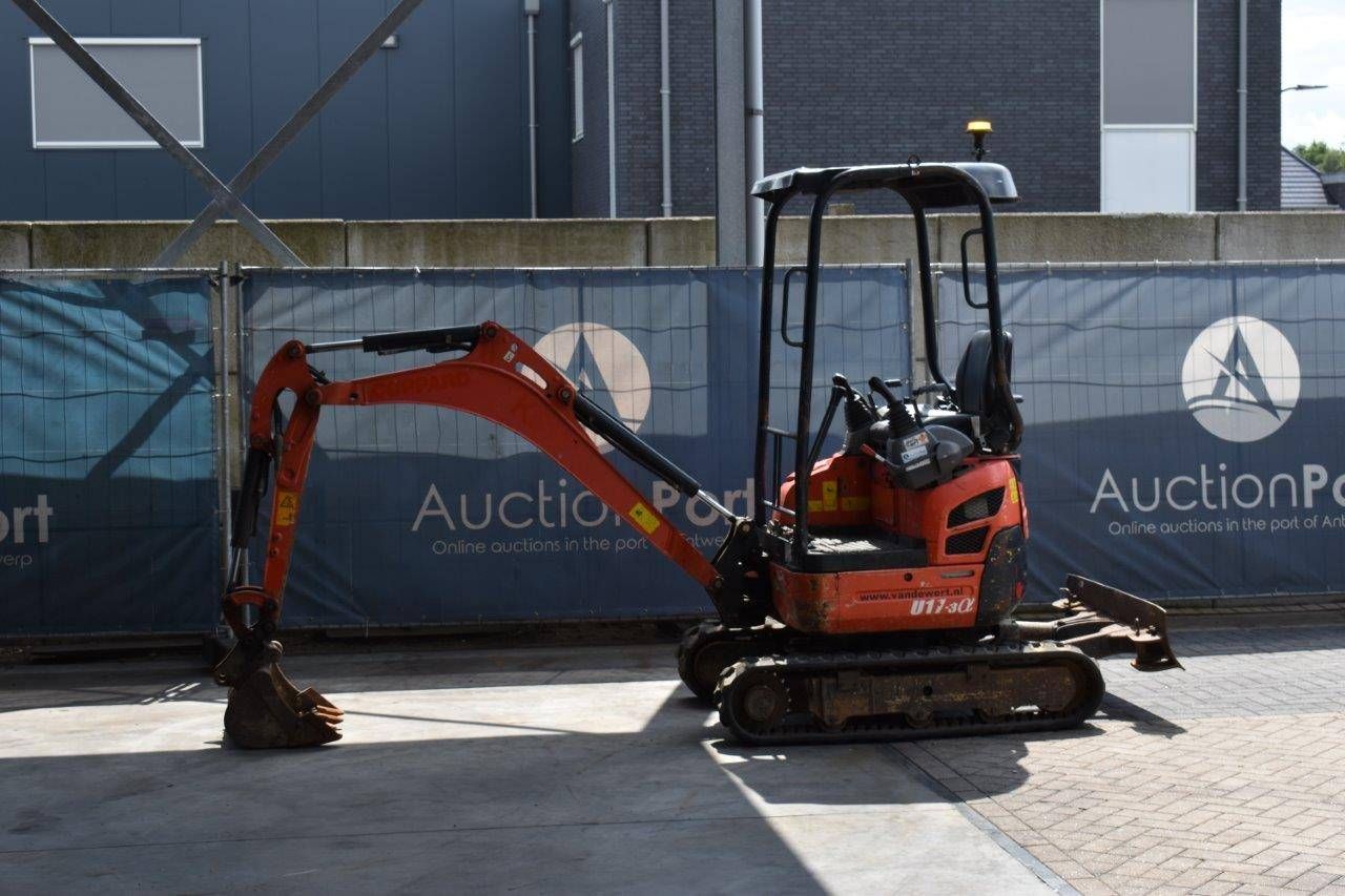 Mini digger Kubota U17-3a Diesel