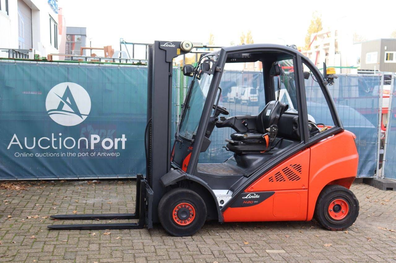 Forklift Linde H20T-02/600 LPG 2000kg 2013