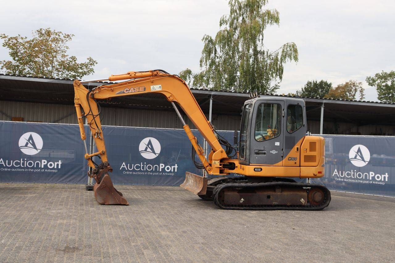 Rupsgraafmachine Case CX80 Diesel 39.1kW 2007