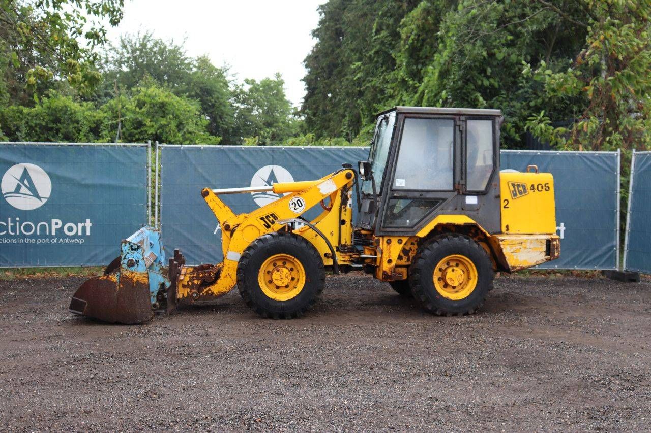 Pala gommata JCB 406 Diesel 33,5kW 1993 (Margin)