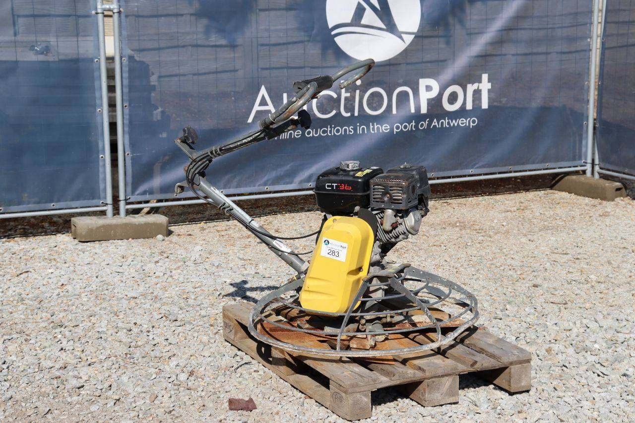 Vlindermachine Wacker Neuson Trowel CT36-8A Benzine 2015