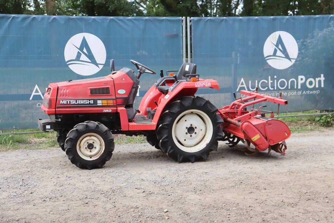 Kleintraktor Mitsubishi MT16 Diesel 15,8 PS mit Grubber
