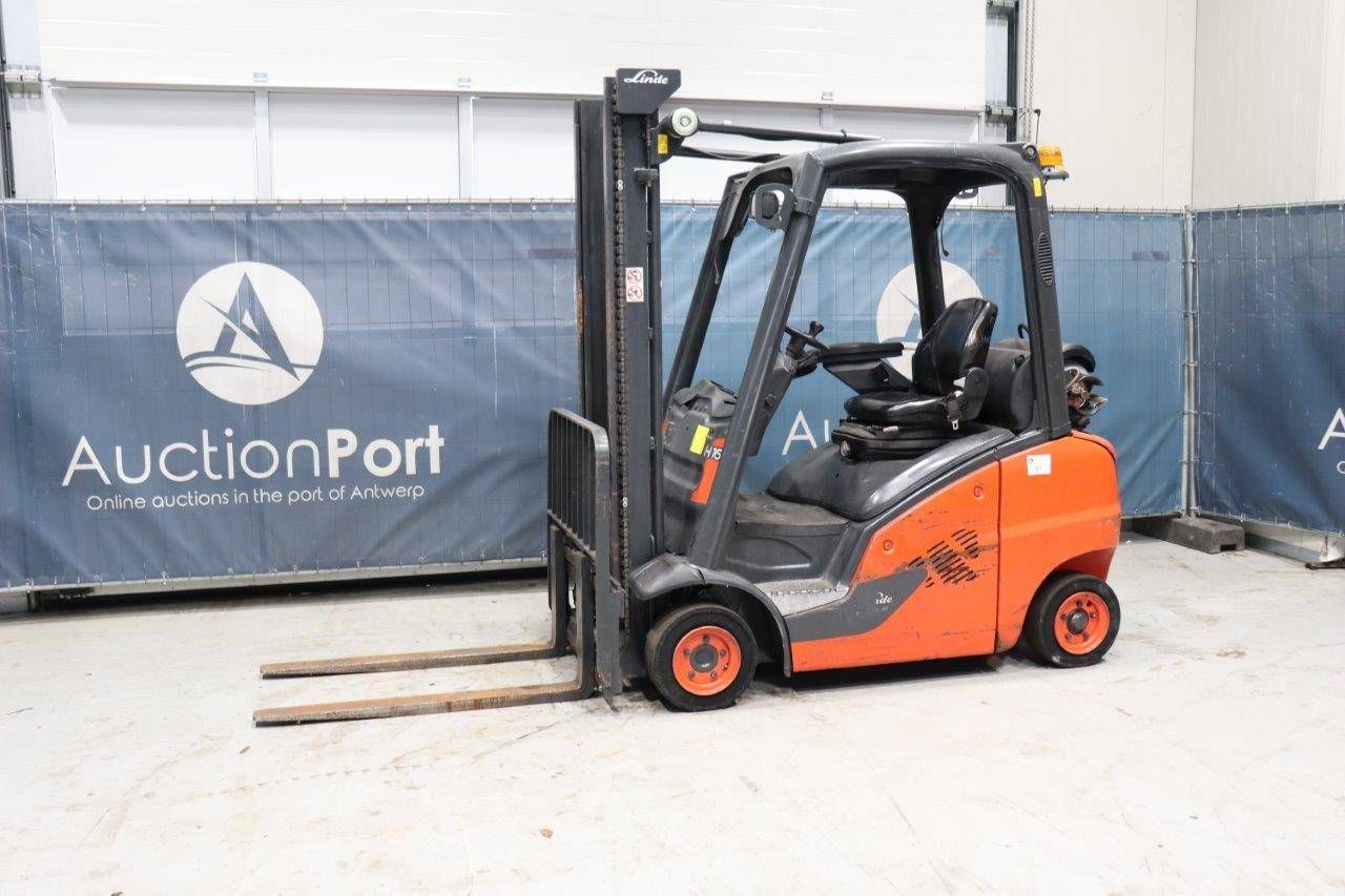 Forklift Linde H16T-01 LPG 1600kg 3.55m 2011