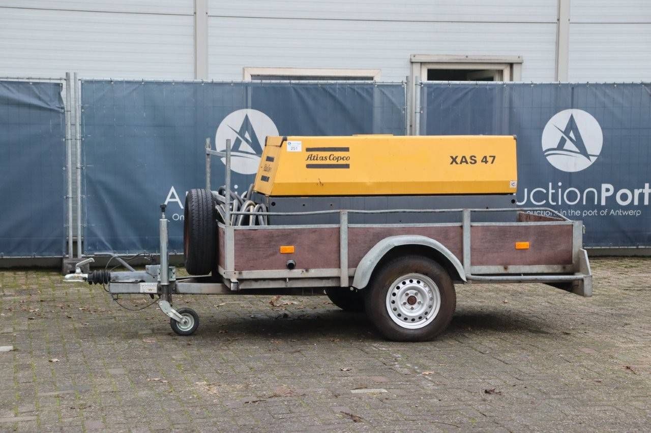 Compressor Atlas-Copco D 2011 L 02 Diesel 29hp With Trailer