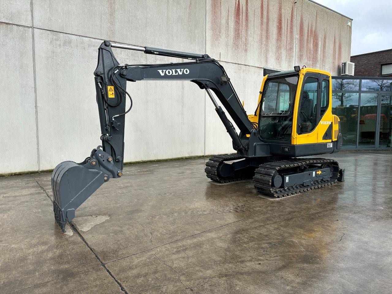 Crawler excavator Volvo EC55B Diesel 2012
