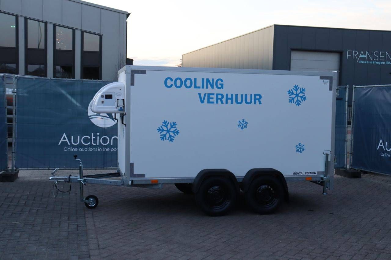 Closed refrigerated trailer 300x150cm 2025 New