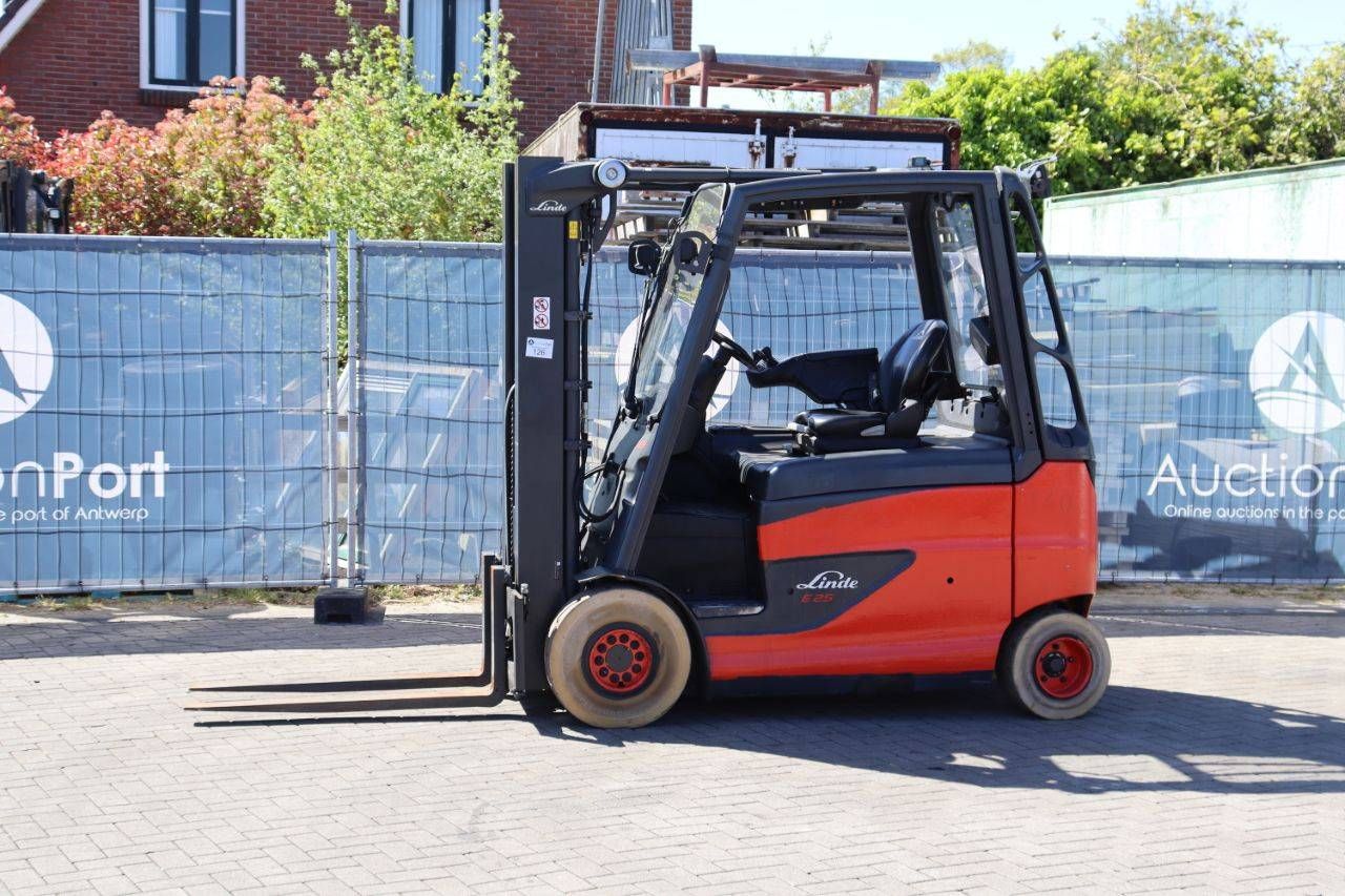 Linde E25HL-01/600 Electric Forklift 2500kg 2017