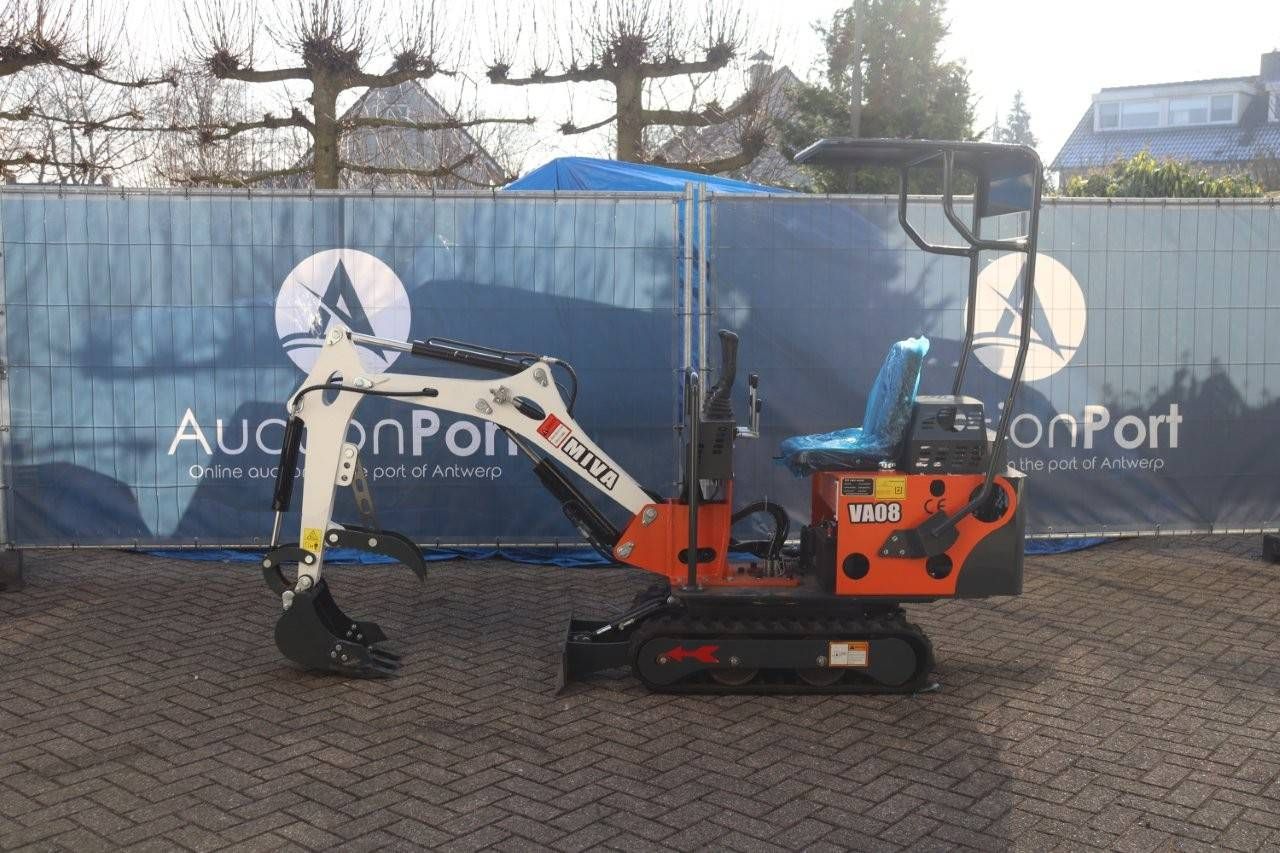Mini digger Miva VA08 Petrol 2024
