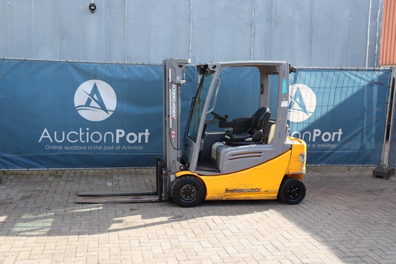 Forklift Jungheinrich EFG316 Electric 1600kg 2020 with sensor on fork