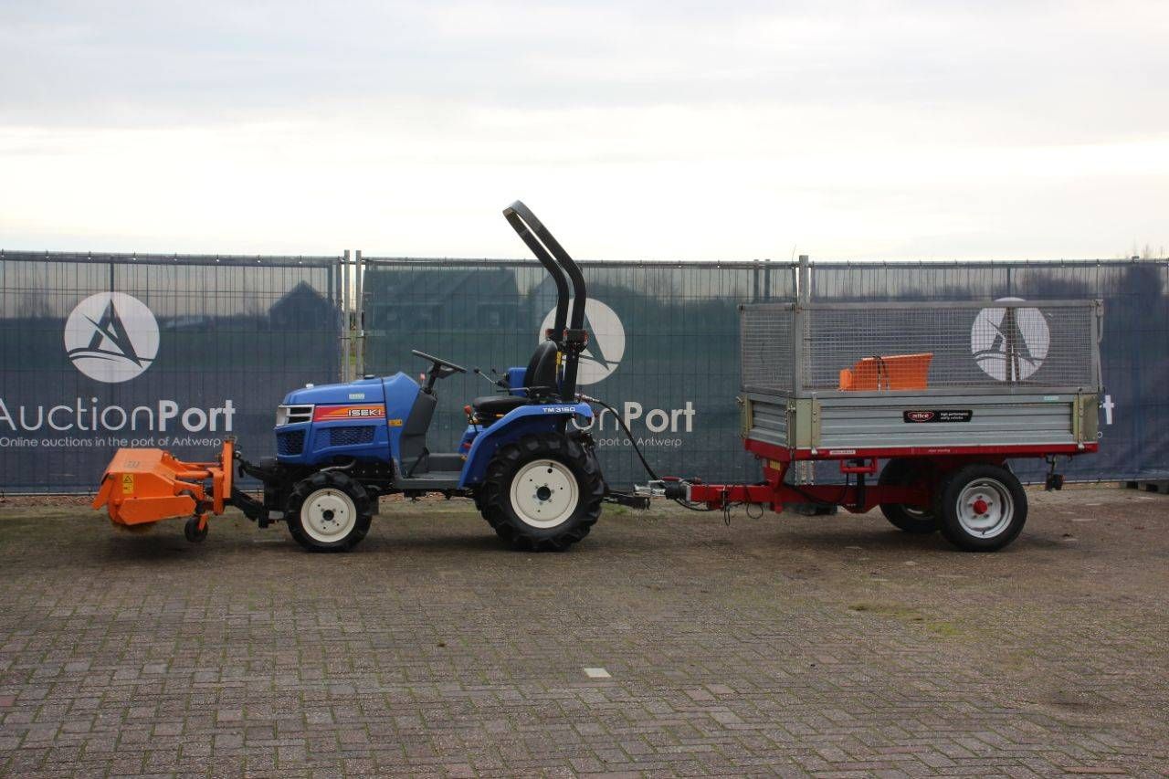 Mini tractor Iseki TM3160F Diesel 16hp 2012 with trailer Ravenna