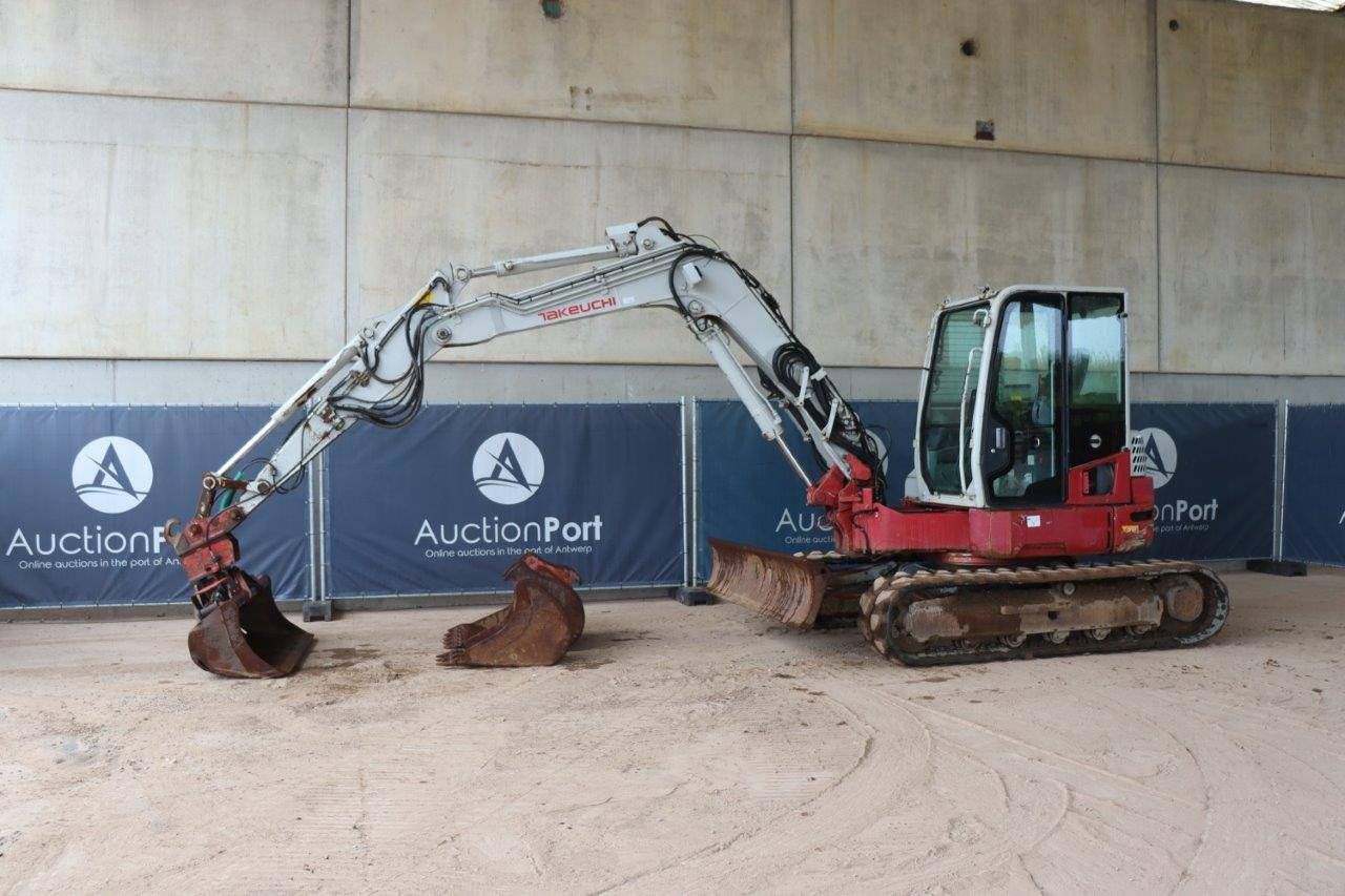Crawler excavator Takeuchi TB280FR Diesel 70hp 2016