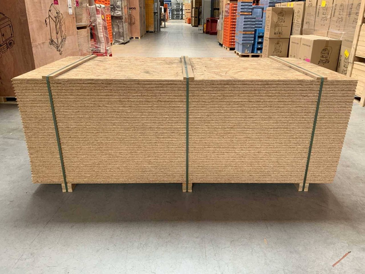 Batch OSB Boards 2500x1250x22mm 41 pieces New
