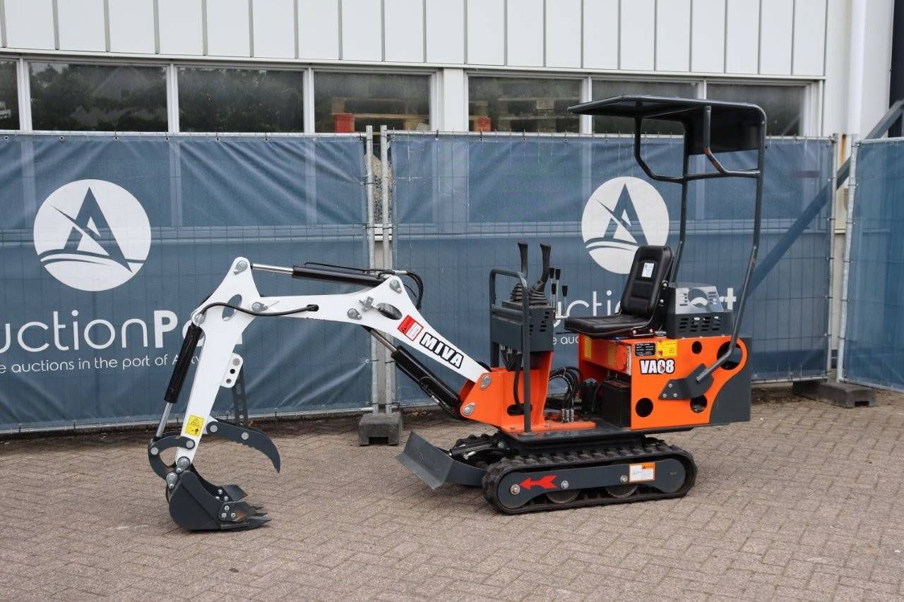 Mini Excavator Miva VA08 Petrol 2024 New