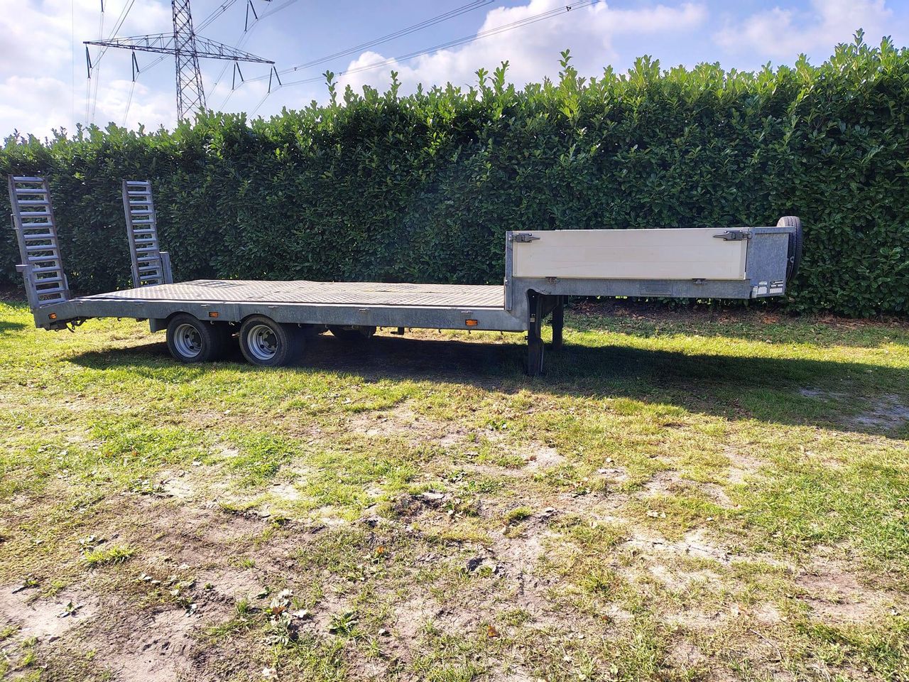 Semi-Low Loader Veldhuizen 8000kg 2007