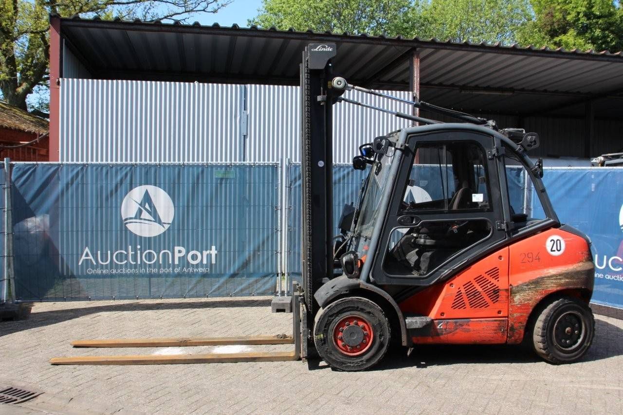 Forklift Linde H50D-02 Diesel 5000kg 2018