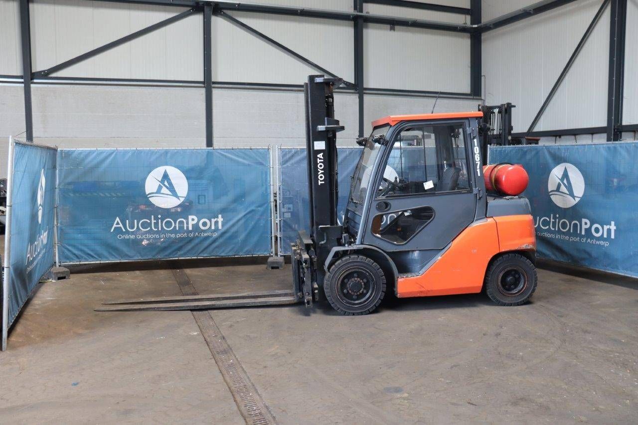 Forklift Toyota 8FG35N LPG 4000kg 3.3m 2017