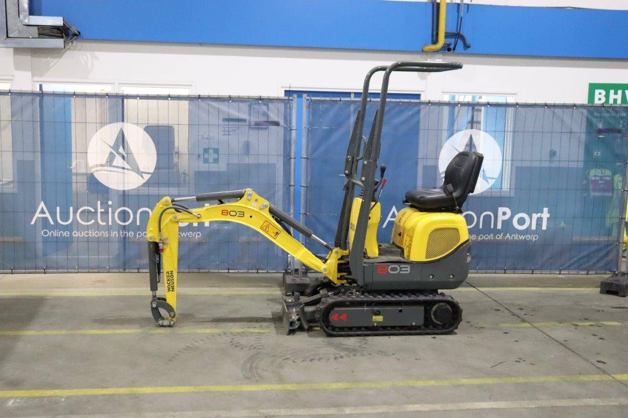 Mini digger Wacker Neuson 803 Diesel New
