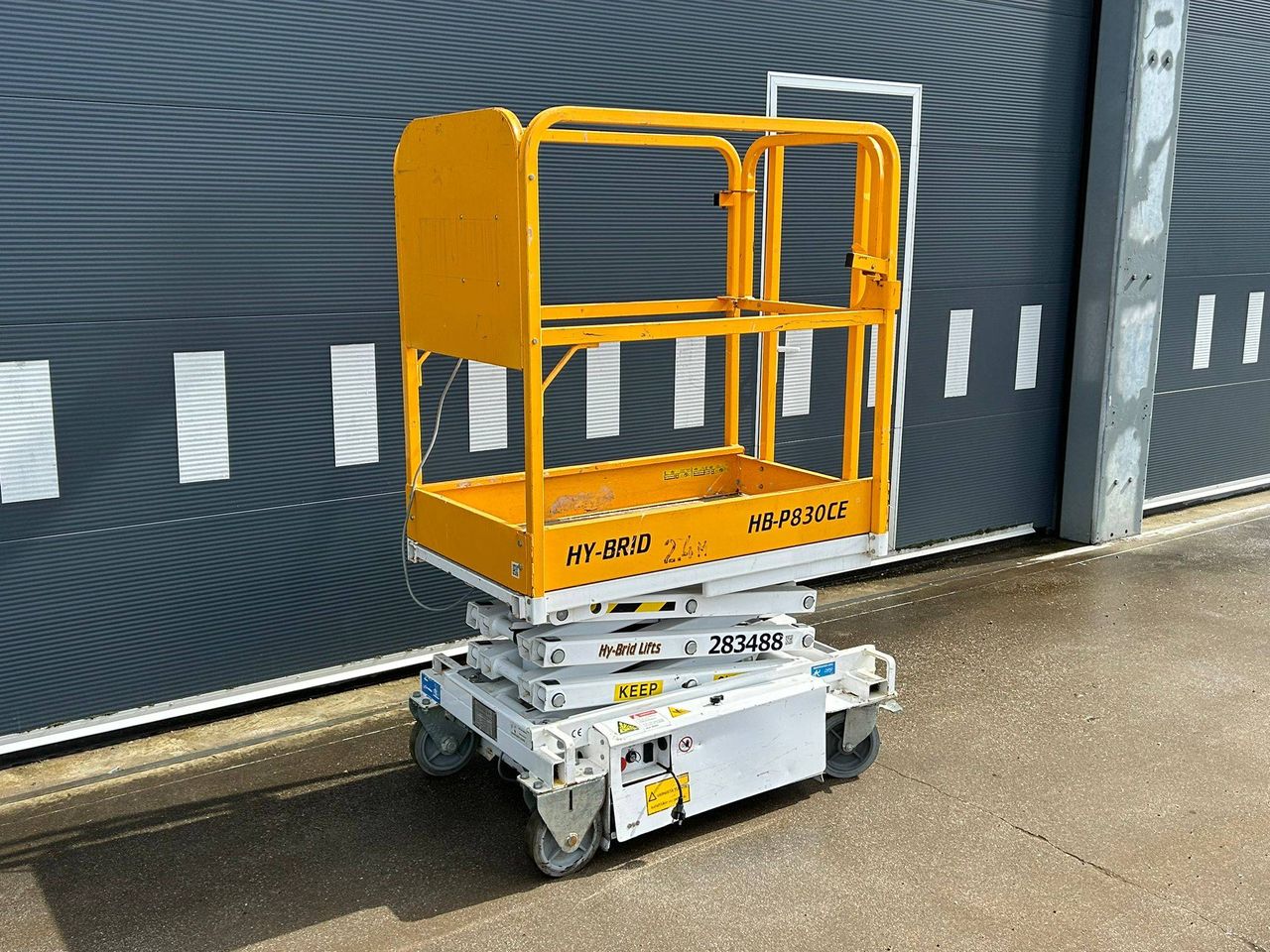 Scissor lift Hybrid HB-P830CE Electric 4.5m