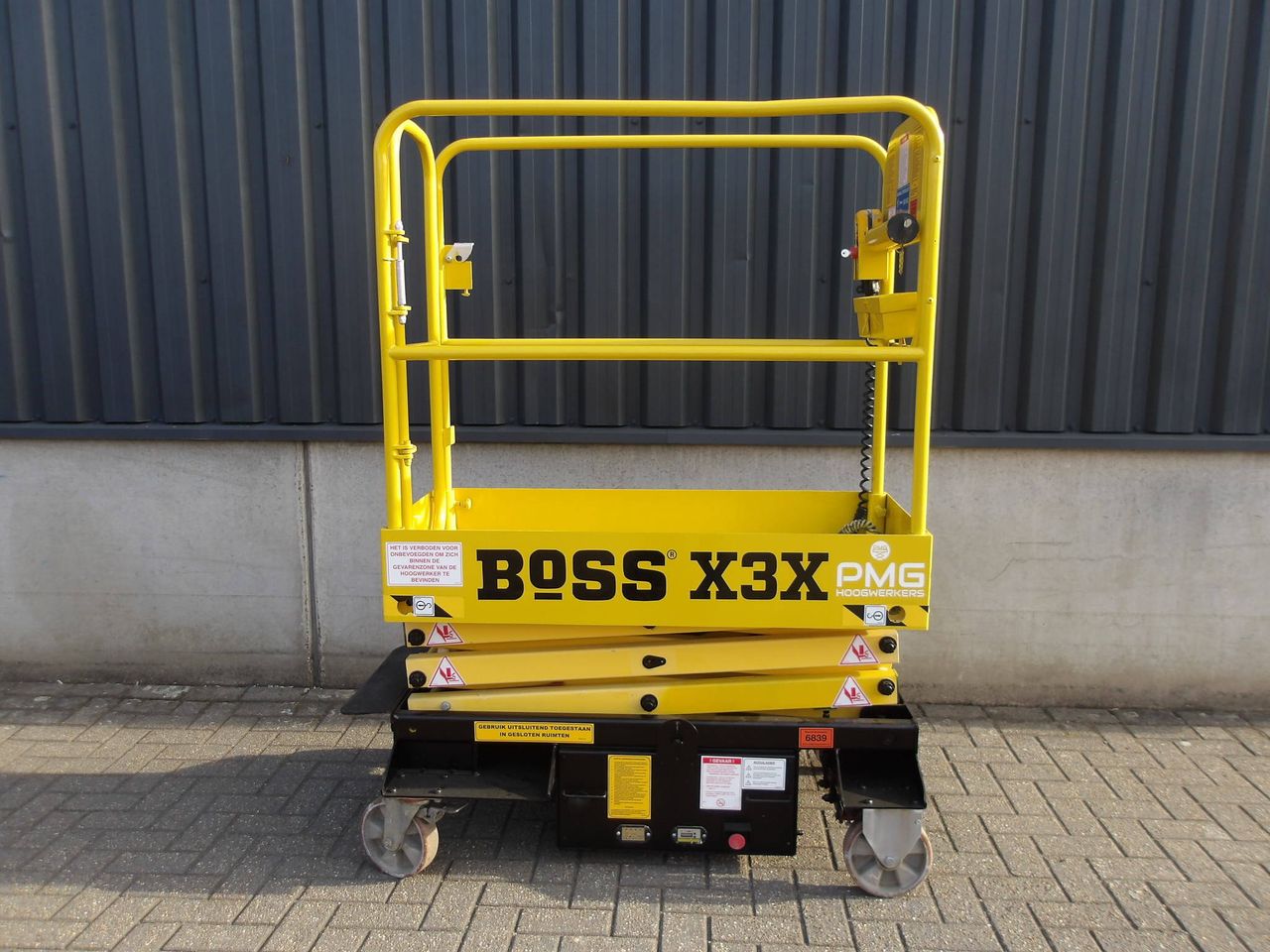 Nacelle élévatrice électrique à ciseaux Youngman Boss X3X 5,20 m 2019