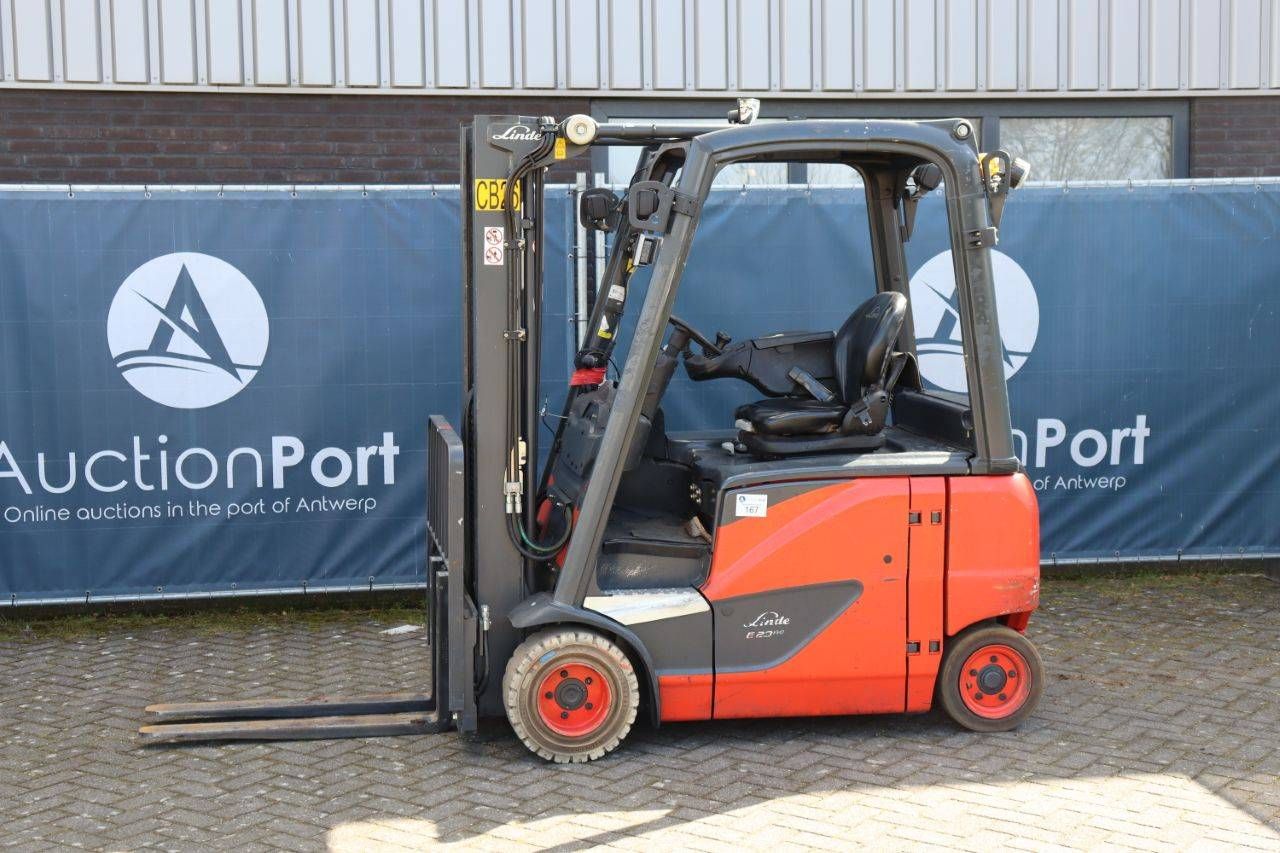 Linde E20PH-02 Electric Forklift 2000kg 2016