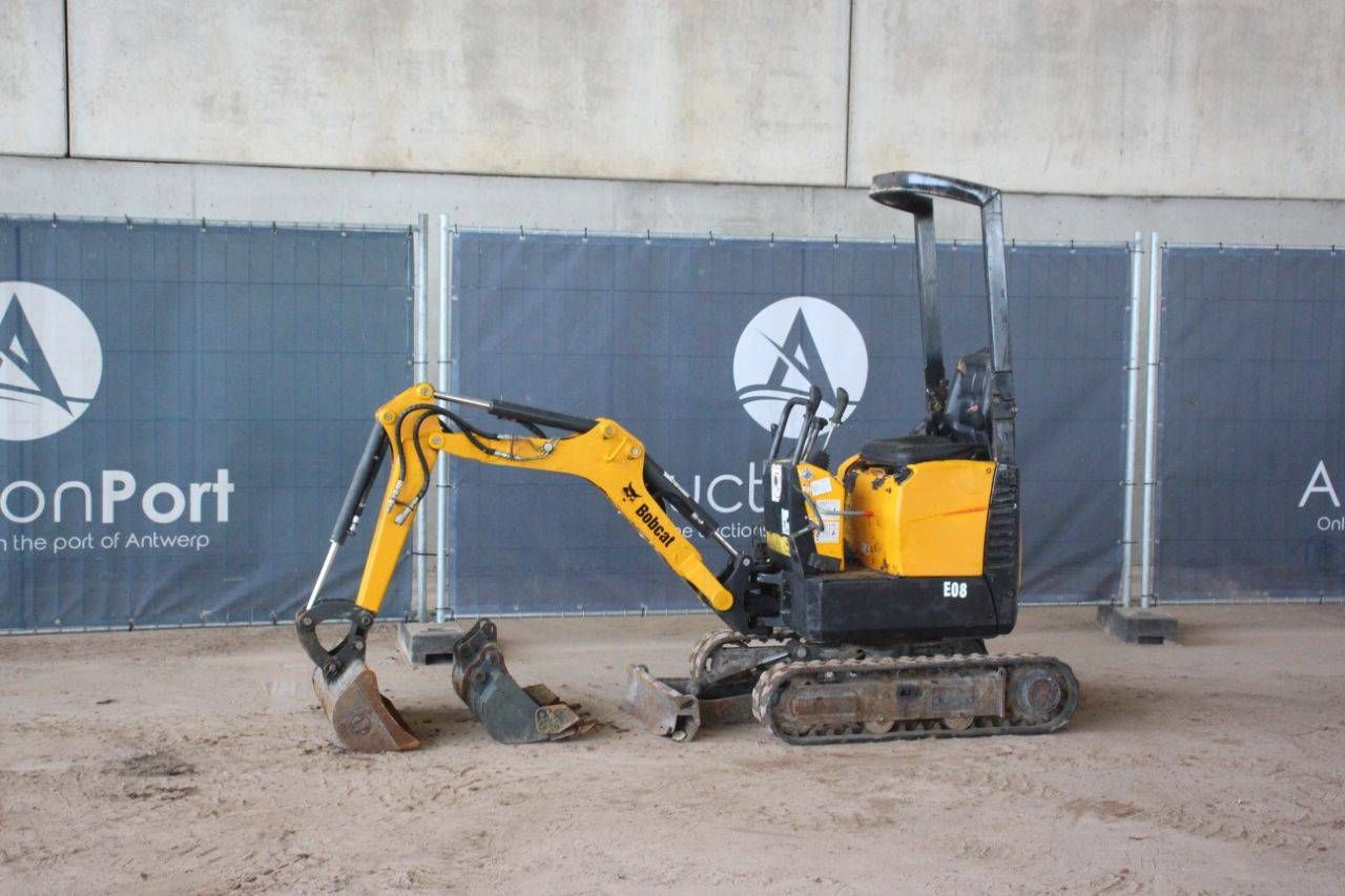 Miniescavatore Bobcat E08 Diesel 7,4 kW