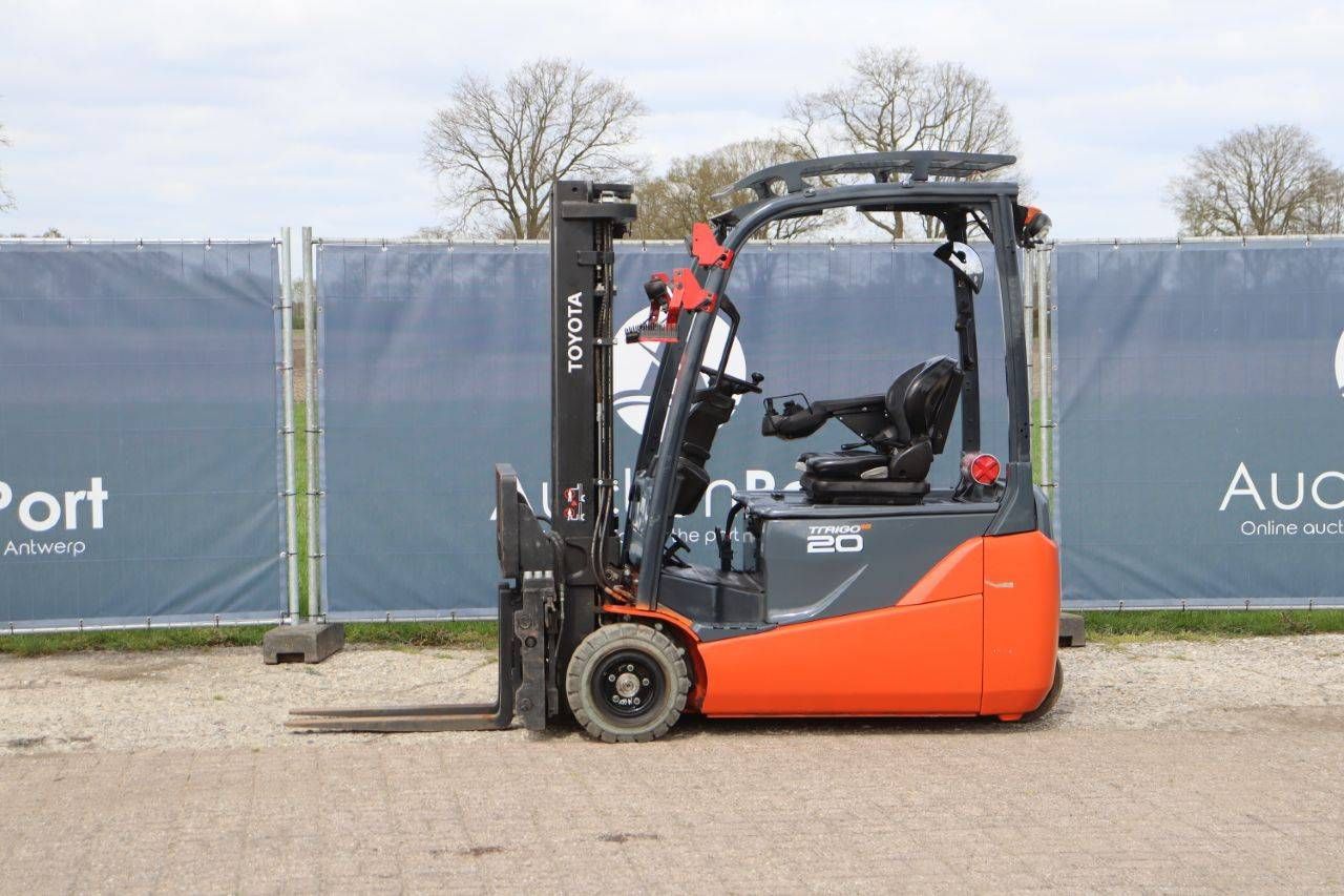 Toyota 8FBE18T Electric Forklift 1800kg 4.7m 2021