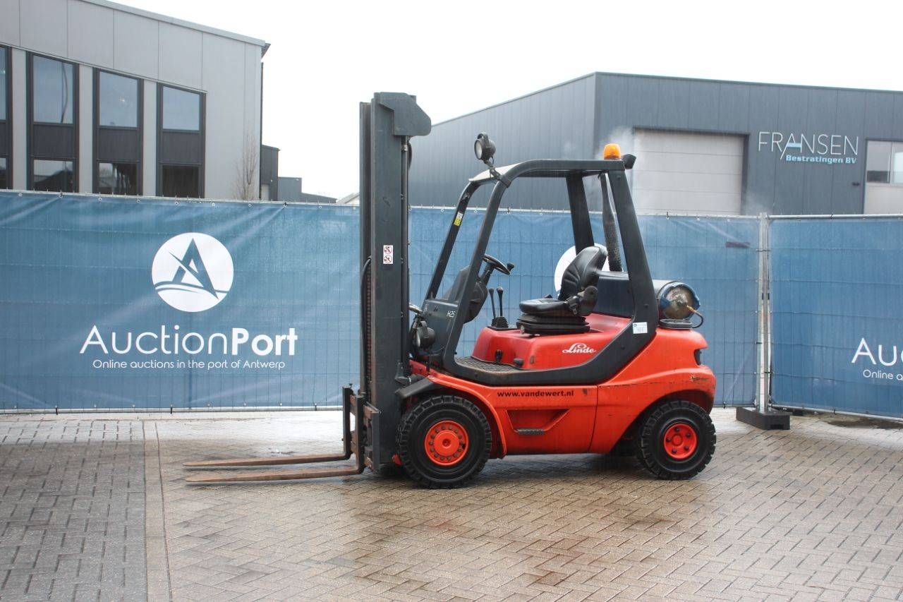 Forklift Linde H25T-03 LPG 2500kg 6.5m 1998