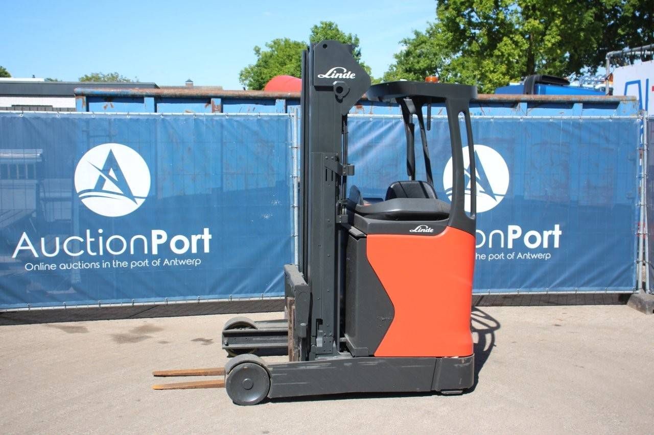 Reach truck Linde R14-01 Electric 1400kg 5.68m 2014