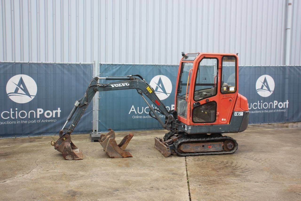 Mini excavator Volvo EC15B XTV Diesel 11kW 2006