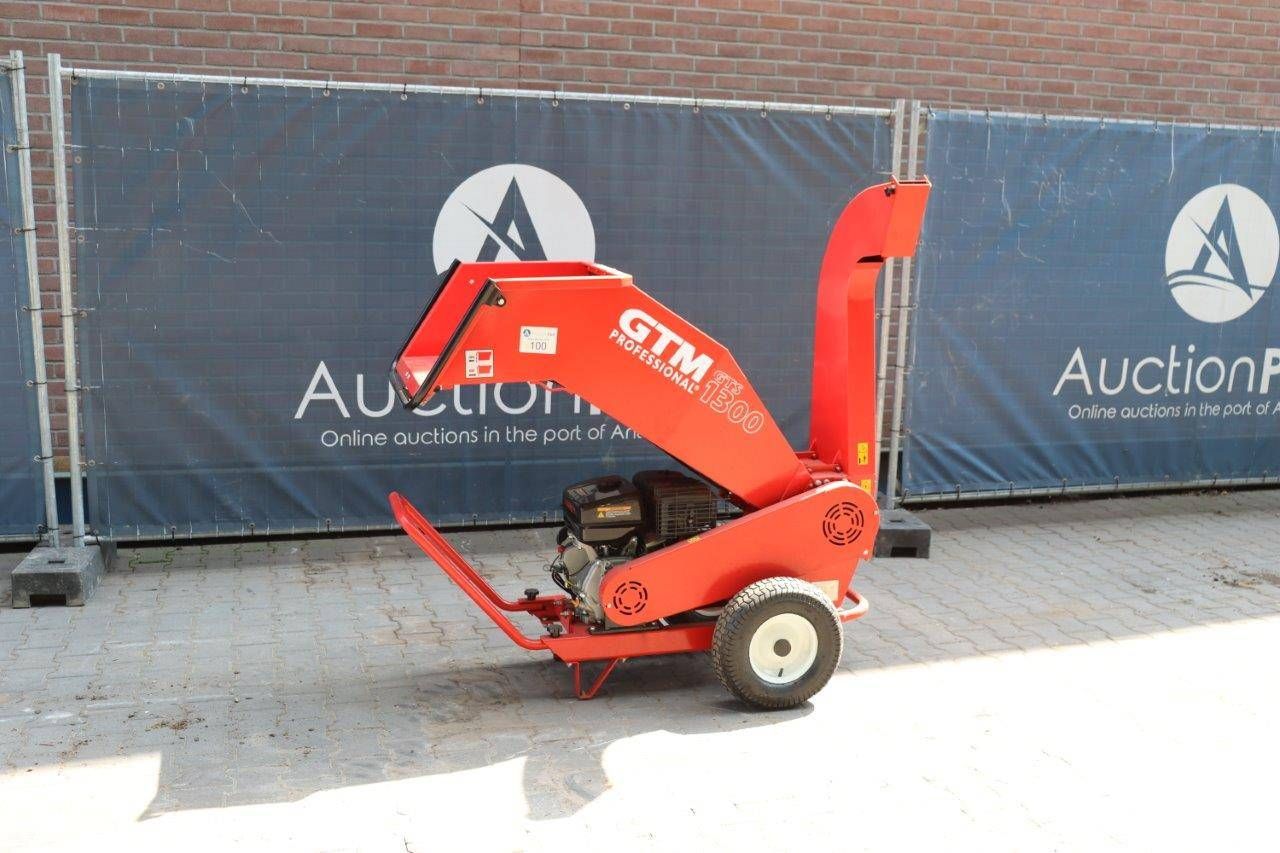 Wood chipper GTM GTS1300 Petrol 12hp 2020 New