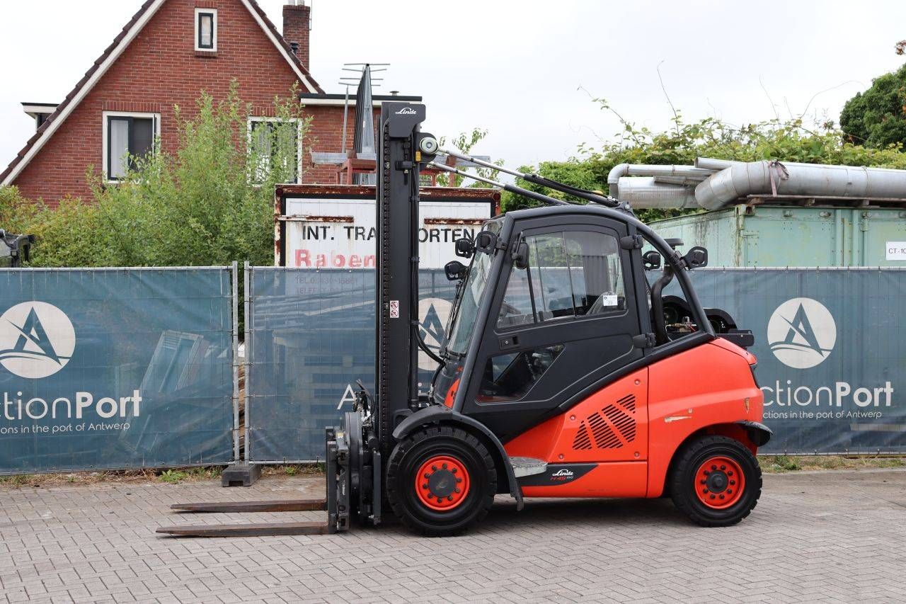 Forklift Fenwick-Linde H45T-02 LPG 4500kg 5.0m 2018