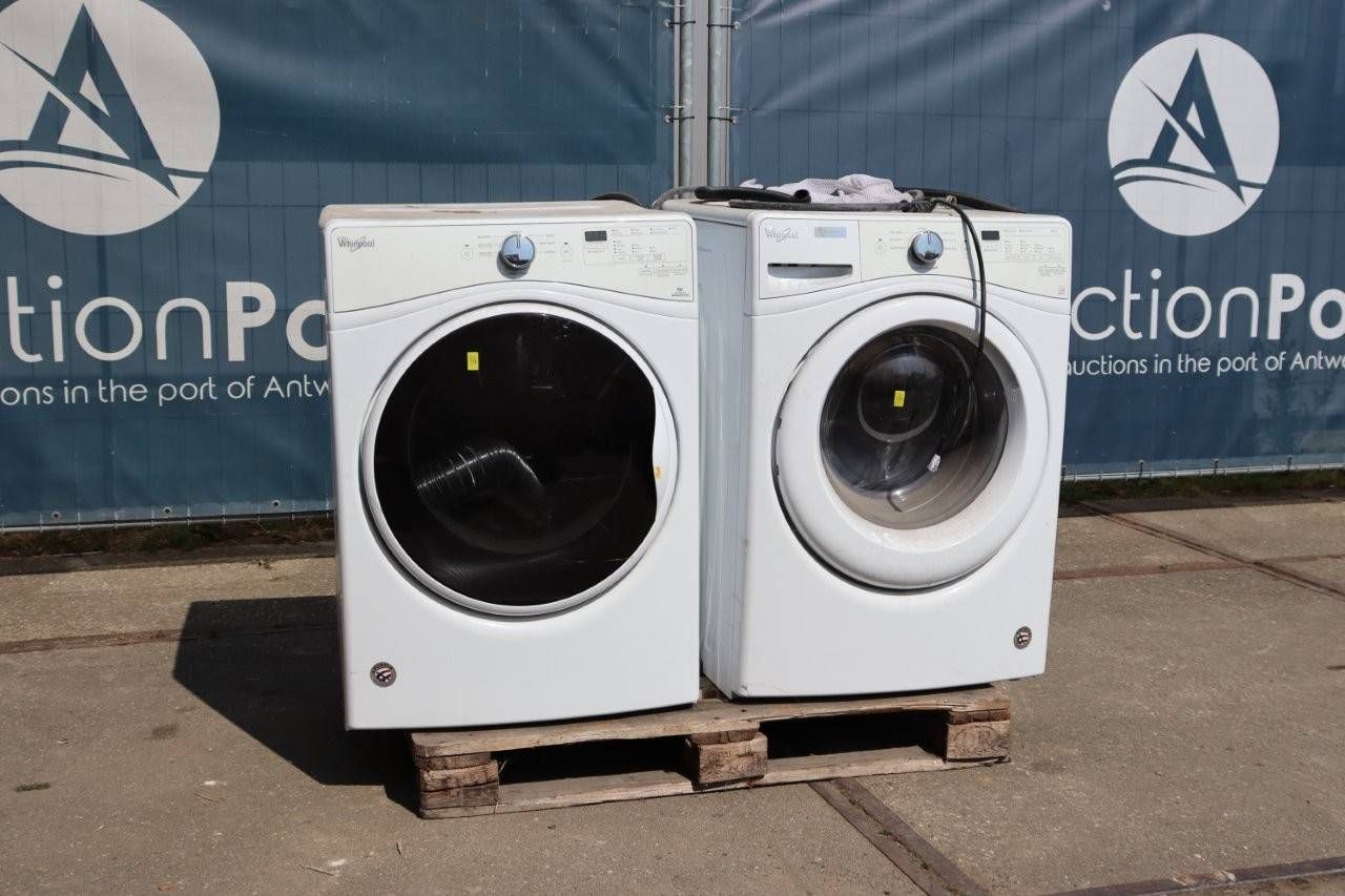 Party Washing Machine and Dryer Whirlpool