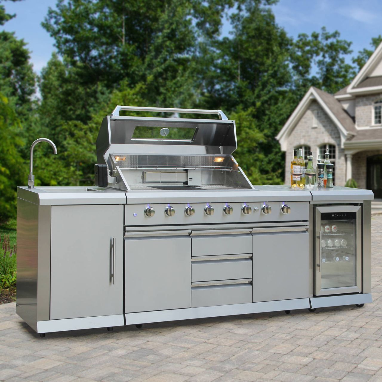 Six Burner Barbecue New