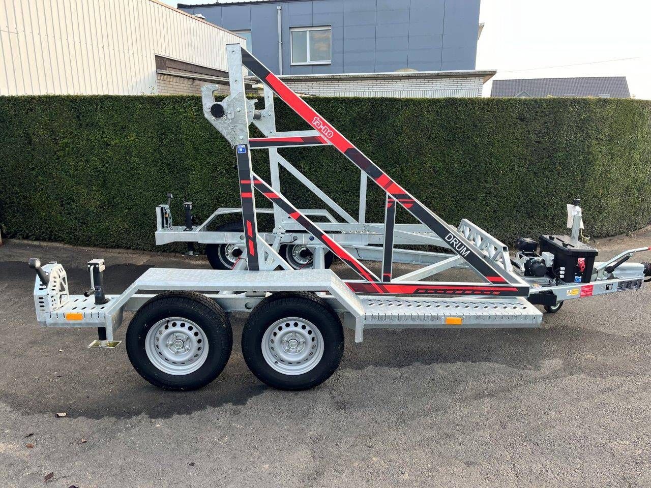 Cable reel trailer Drum 2.60x1.74m 2800kg