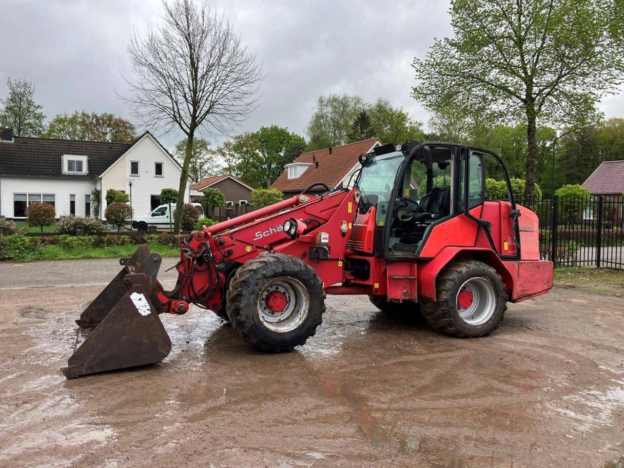 Wheel loader Schaffer 9330T Diesel 131hp 2011 with telescopic arm