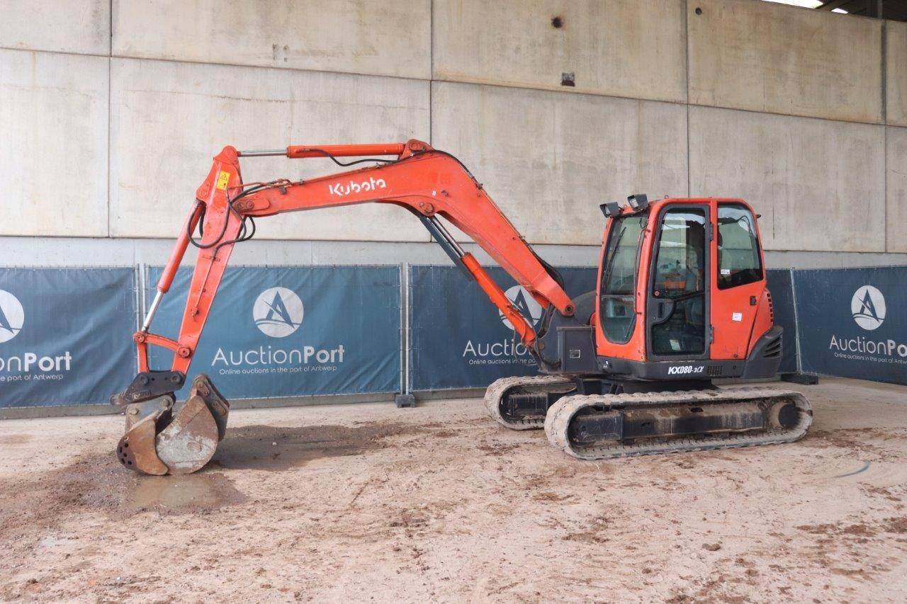 Crawler excavator Kubota KX080 Diesel