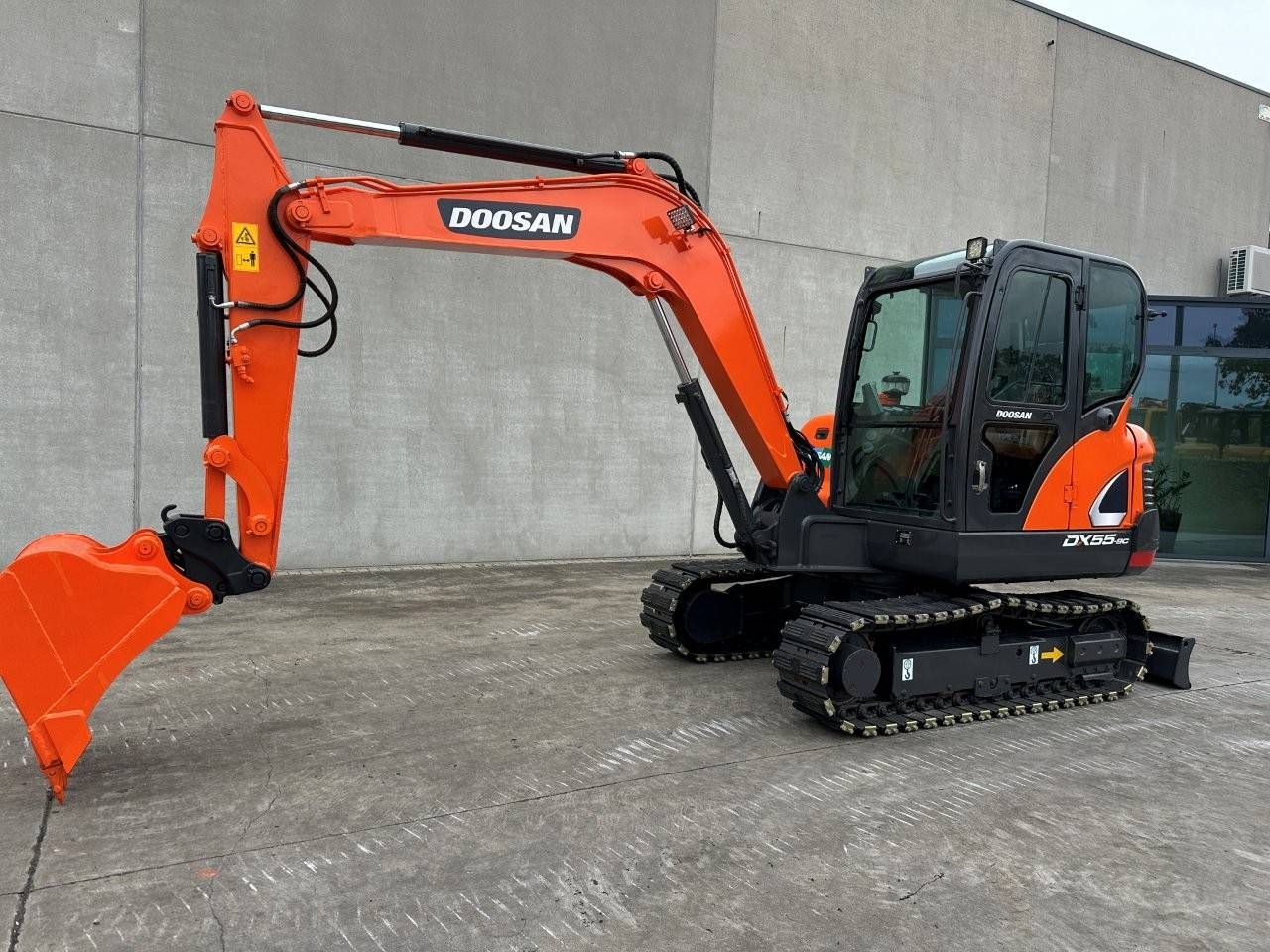 Midigraafmachine Doosan DX55-9C Diesel 2017