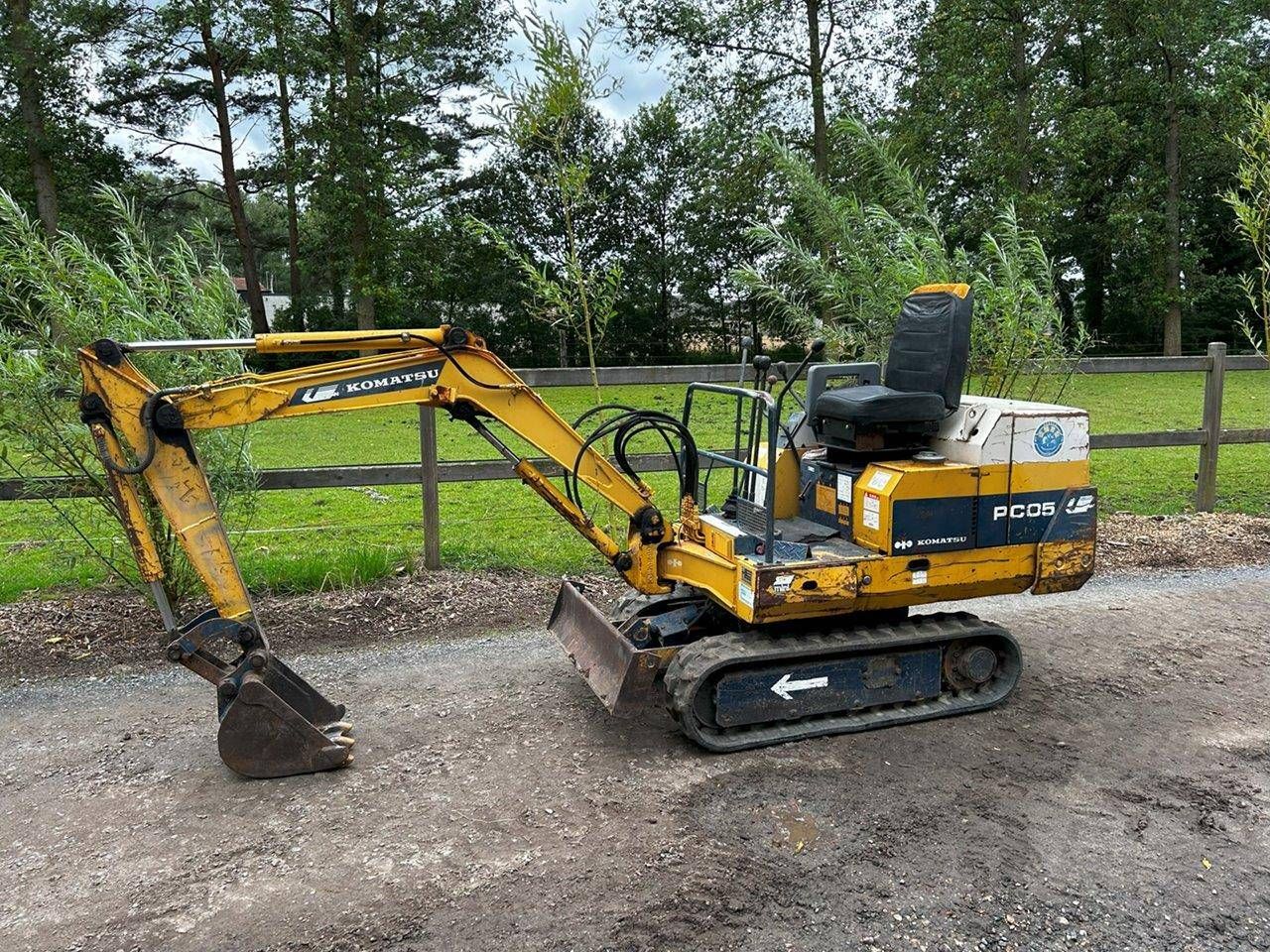 Mini digger Komatsu PC05 Diesel