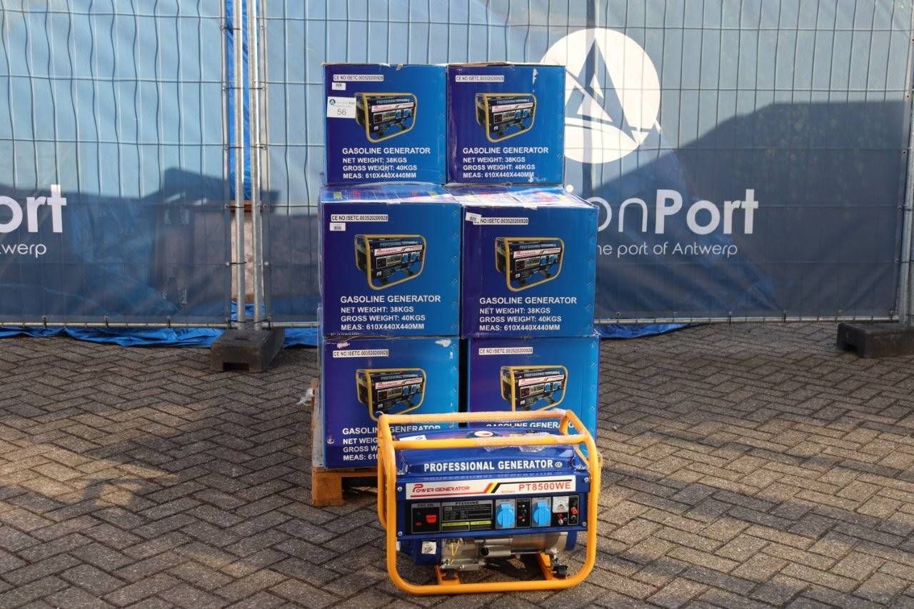 Generator Power Generator PT8500WE Petrol11 pieces New