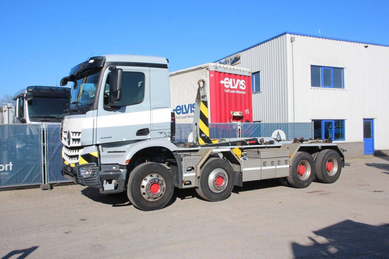 Hooklift system Truck Mercedes-Benz Arocs 3245 Diesel 450hp 2017