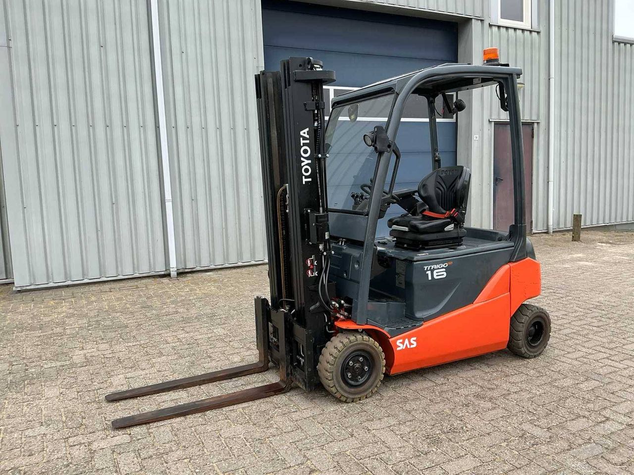 Heftruck Toyota 8FBM16T Elektrisch 1600kg 4.7m 2017