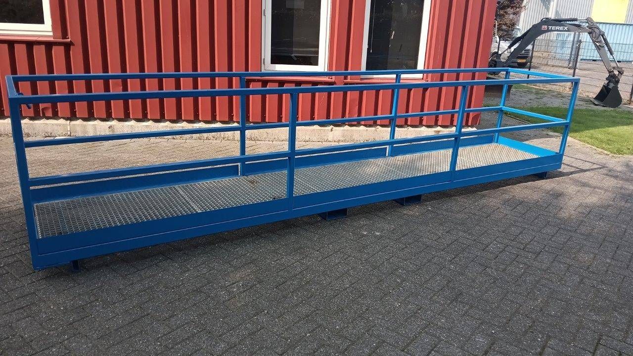 Work basket 5.00x0.90m for pallet fork mounting