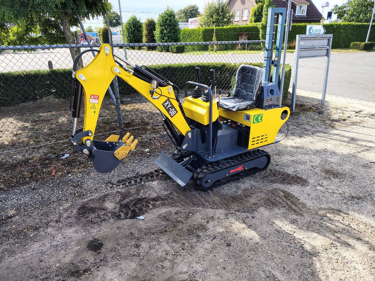 Mini Excavator XY-08 Petrol 2025 New